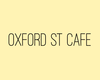 Cafe text logo